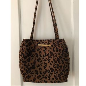 NINE WEST animal print purse